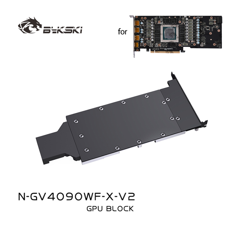 Rtx 4090 Water Block Full Cover - بلوك بيكسي لوحدة معالجة الرسومات لبطاقة