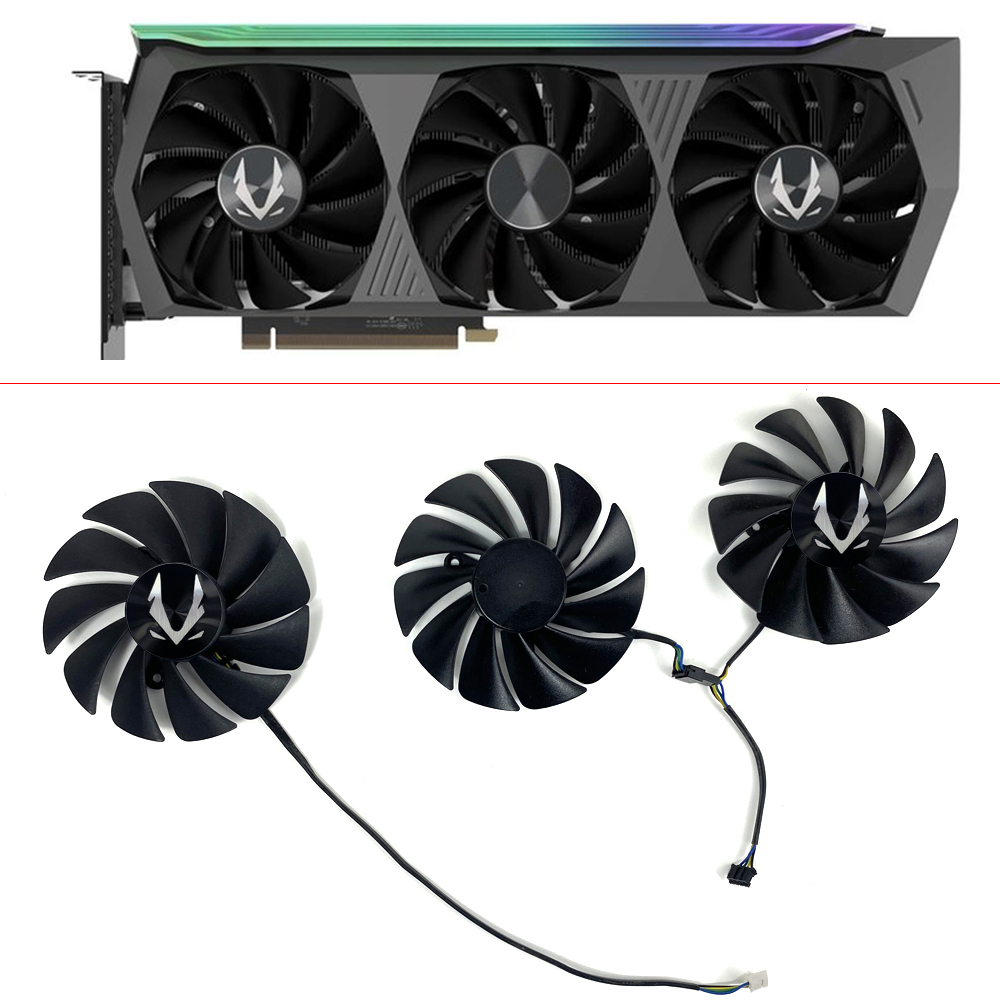 Rtx 3080 Ti 12Gb - مروحة جديدة مقاس 89 مم 4PIN