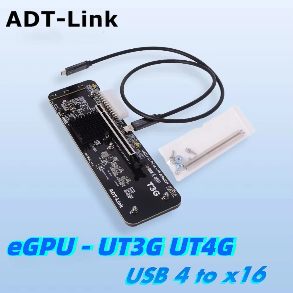 Gpu External Dock Egpu Thunderbolt 4 - UT4G بطاقة الرسومات الخارجية USB4 إلى