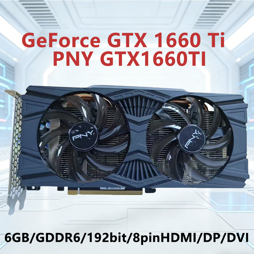 Rtx 3090 24Gb Gddr6X - بطاقة رسومات PNY GeForce GTX 1660