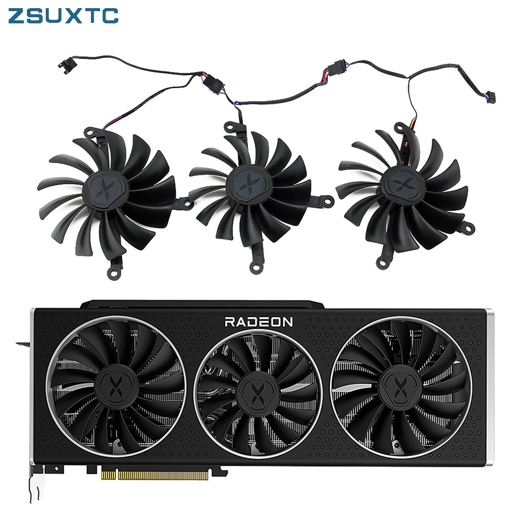 Rx 6900 Xt 16Gb - مروحة تبريد CF9015U12D CF1015U12D 6900XT لـ