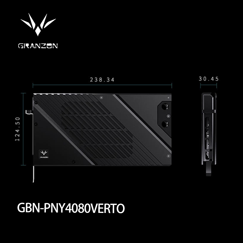 Rtx 4080 Water Cooling Block - Granzon GBN-PNY4080VERTO كتلة المياه لـ PNY