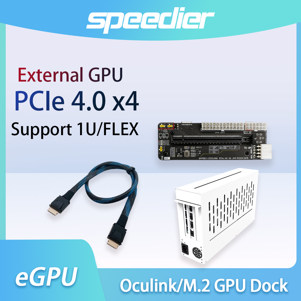 Oculink Gpu Dock Station - قاعدة توصيل وحدة معالجة الرسومات الخارجية