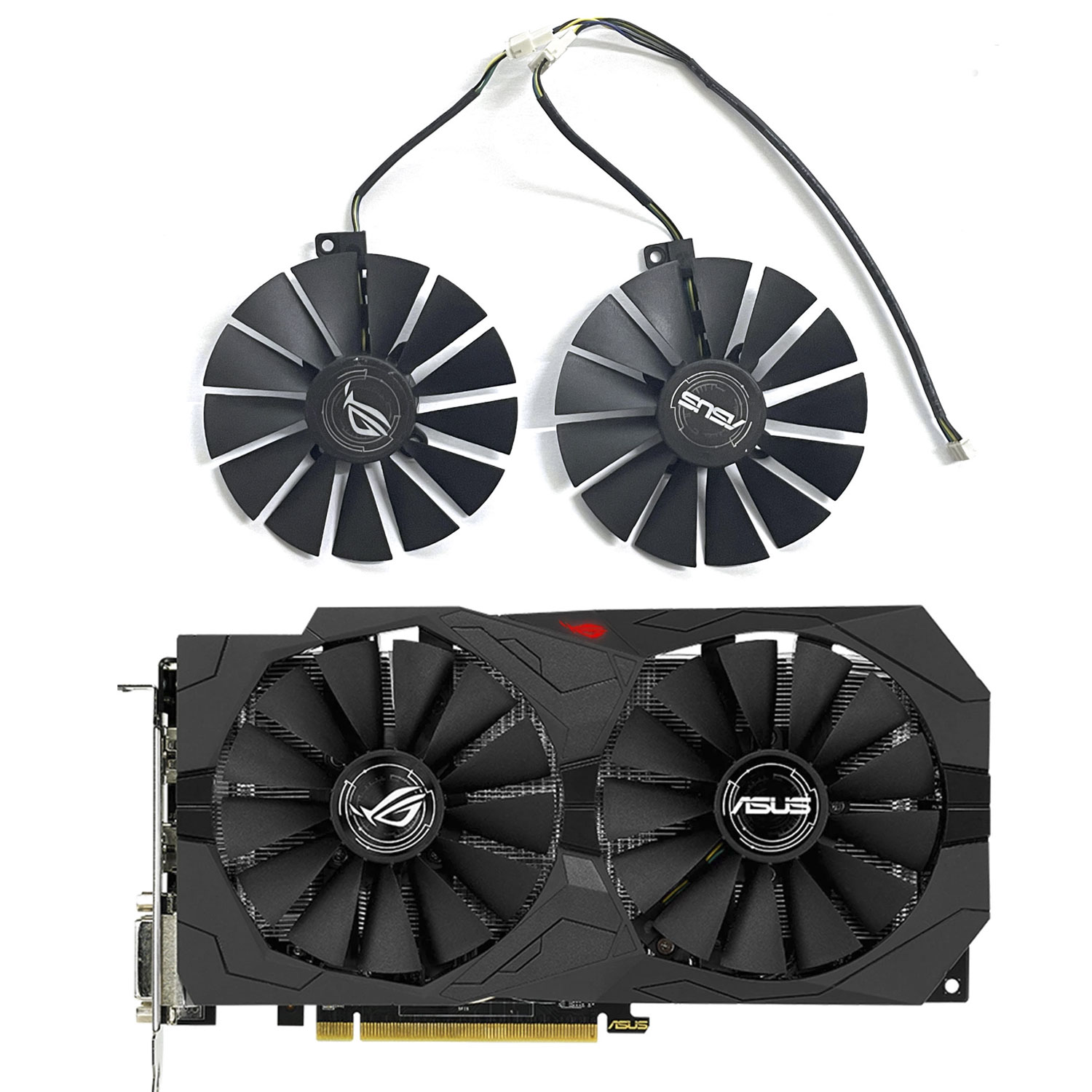 Rtx 3090 24Gb Gddr6X - 2x T129215SM FDC10M12S9-C RX580 مروحة تبريد