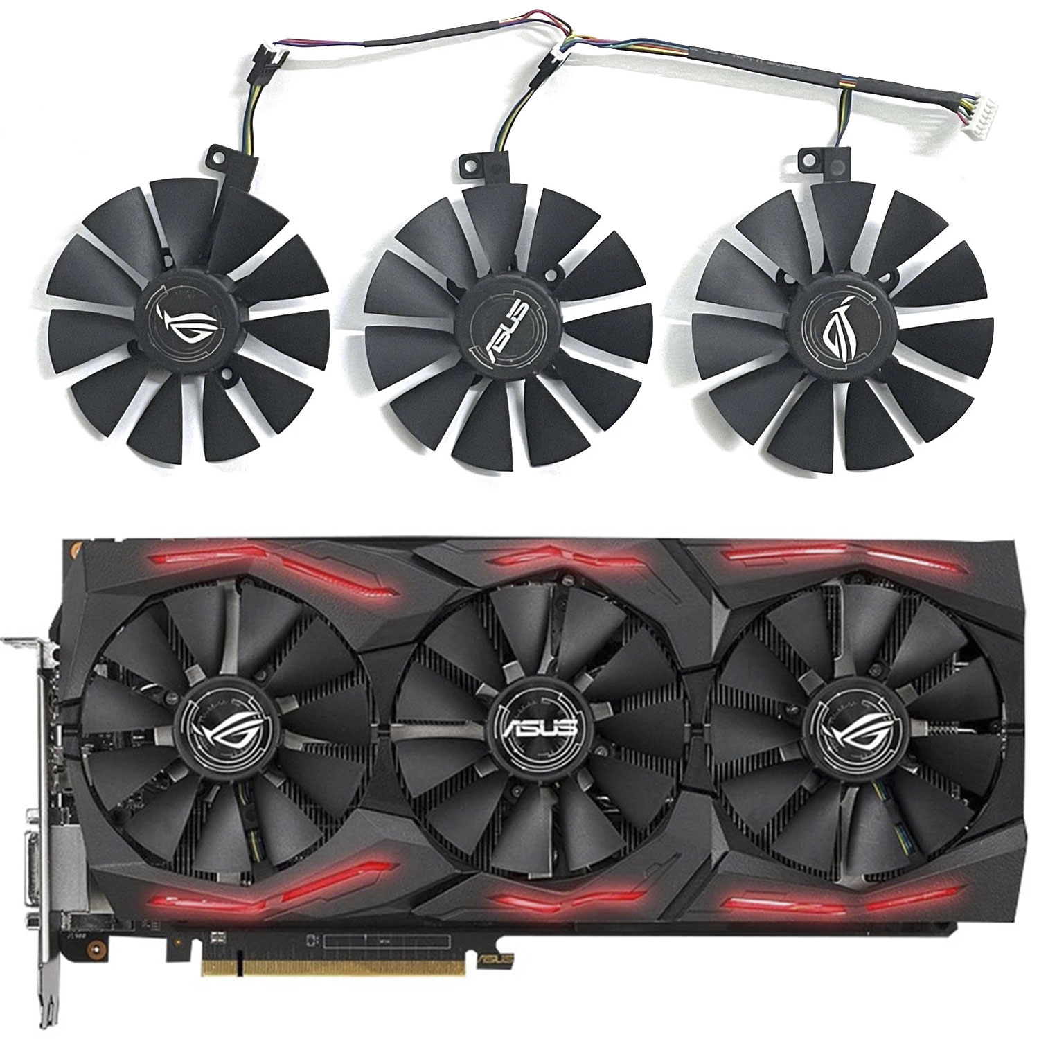 Rtx 3090 24Gb Gddr6X - مروحة تبريد جديدة 87 ملم PLD09210S12M