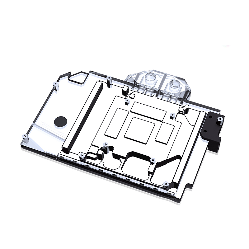 Rtx 4080 Water Cooling Block - يستخدم مبرد المياه Bykski GPU لـ