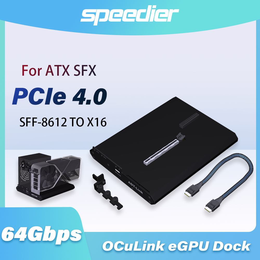 OCuLink eGPU Dock PCIe 4.0 X4  - مراجعة Oculink Gpu Dock Station وسعره
