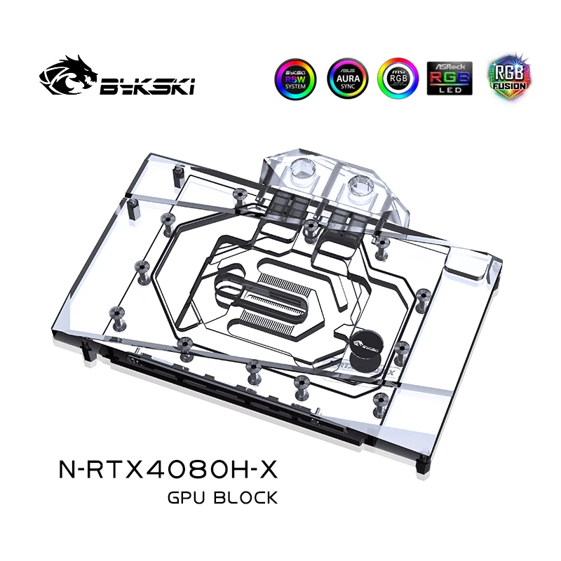 Bykski GPU كتلة المياه لـ NVID - مراجعة Rtx 4080 Water Cooling Block وسعره