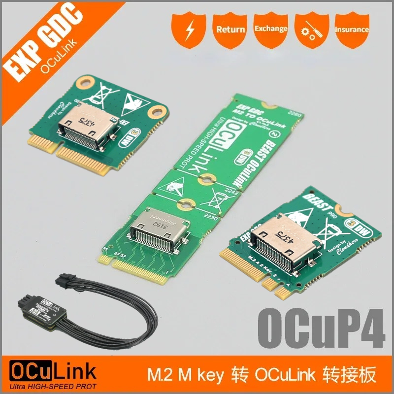 TH3P4 OCuP4 OCuLink TB3/4 USB4 - مراجعة Oculink Gpu Dock Station وسعره