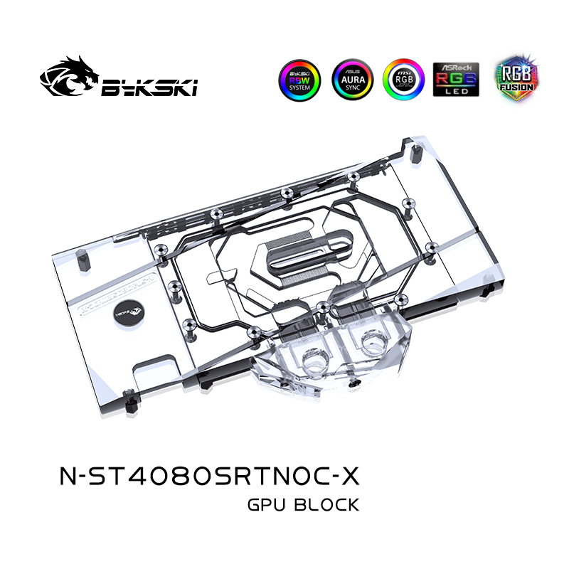 بلوك تبريد مائي لبطاقة الفيديو - مراجعة Rtx 4080 Water Cooling Block وسعره