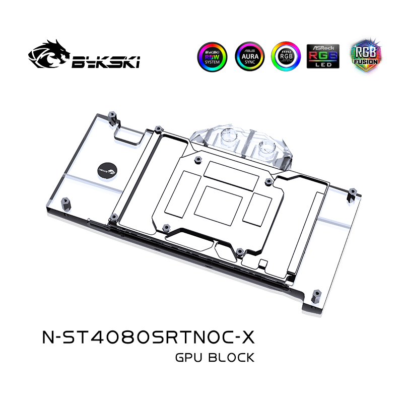 بلوك تبريد مائي لبطاقة الفيديو - مراجعة Rtx 4080 Water Cooling Block وسعره