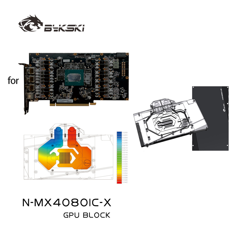Bykski N-MX4080IC-X وحدة معالج - مراجعة Rtx 4080 Water Cooling Block وسعره