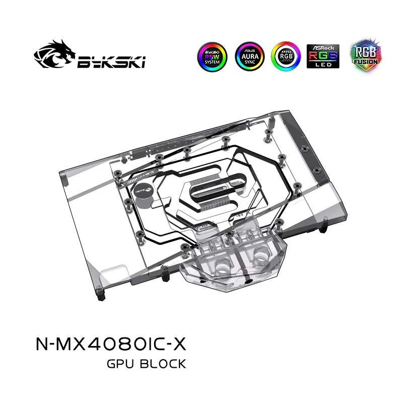 Bykski GPU Block لـ MAXSUN RTX - مراجعة Rtx 4080 Water Cooling Block وسعره