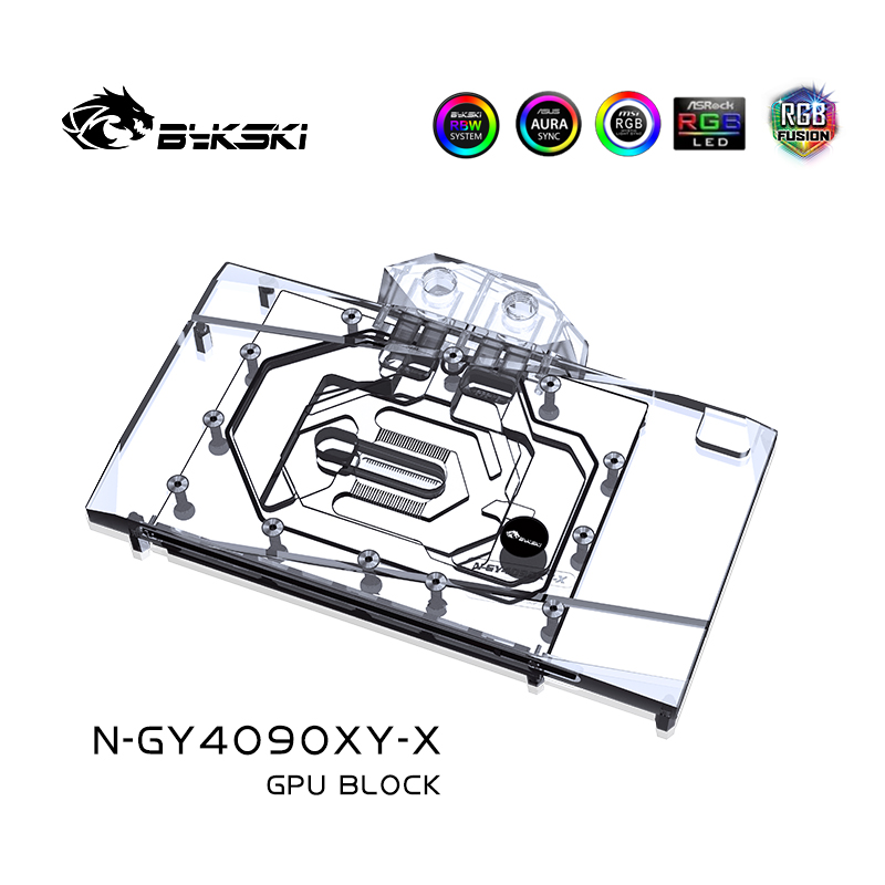 Bykski N-GY4090XY-X GPU Block  - مراجعة Rtx 4090 Water Block Full Cover وسعره