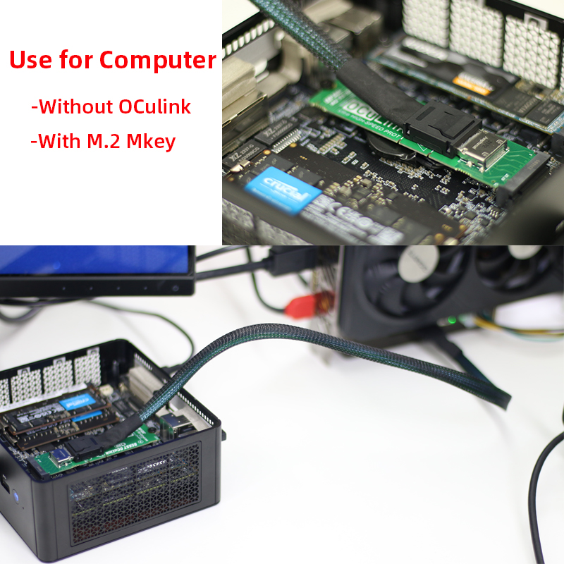 EXP GDC OCuLink محول بطاقة رسو - مراجعة Oculink Gpu Dock Station وسعره