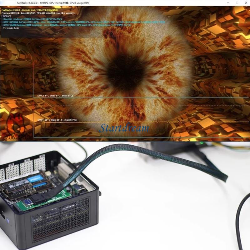 منصة بطاقة رسومات خارجية للكمب - مراجعة Oculink Gpu Dock Station وسعره