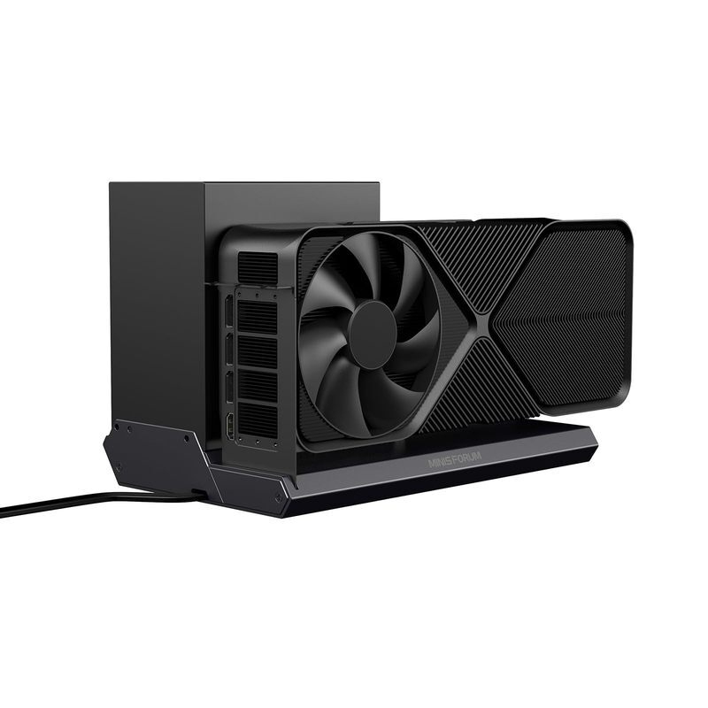 محطة توصيل GPU خارجية من MINIS - مراجعة Oculink Gpu Dock Station وسعره