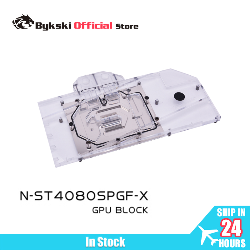 بلوك تبريد Bykski N-ST4080SPGF - مراجعة Rtx 4080 Water Cooling Block وسعره