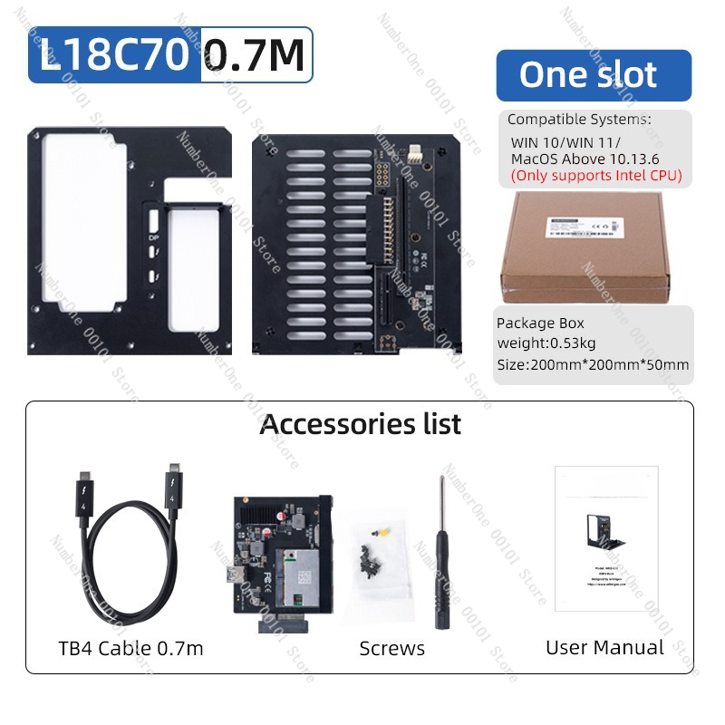 محول L18 Thunderbolt 3 4 GPU D - مراجعة Gpu External Dock Egpu Thunderbolt 4 وسعره
